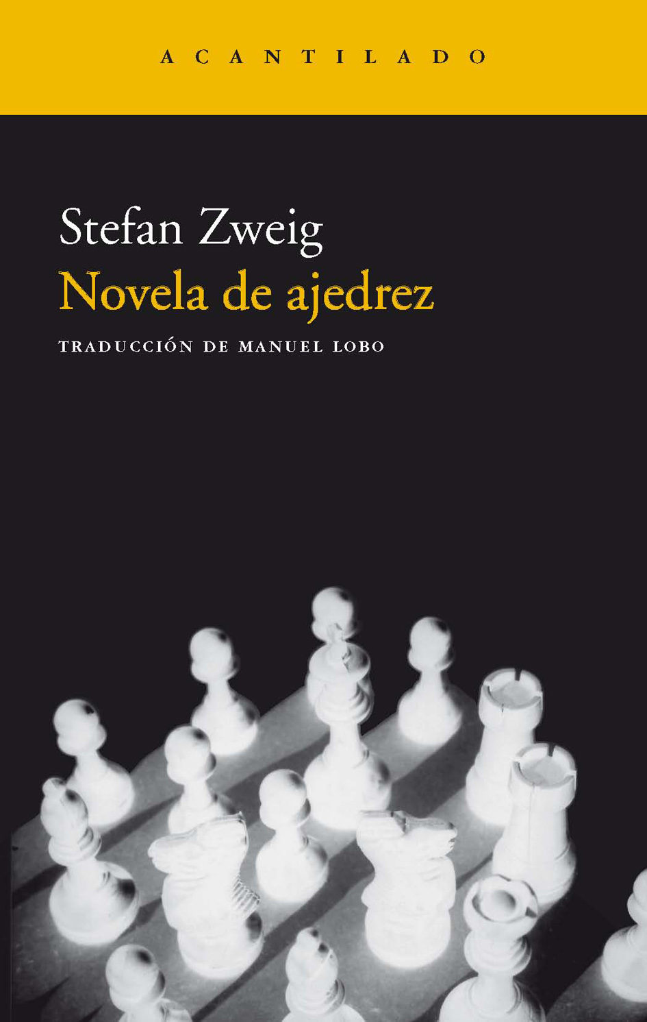 Cover of a Spanish edition of “The Royal Game”